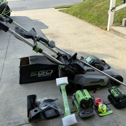 EGO POWER+ Electric Lawn Mower, Self-Propelled Cordless with Select Cut and Touch Drive,
