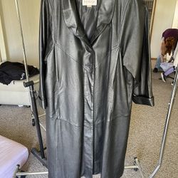 Ladies Leather Coat