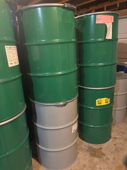 Feed Barrels (55 Gallon Steel)