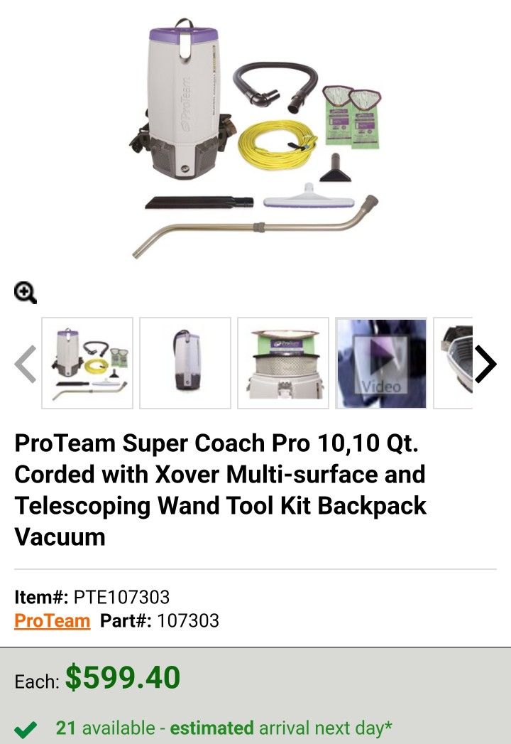 Vaccum ProTeam