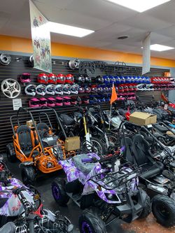 ATV, dirt bike, go kart