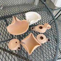 Israeli Like Oil Lamps
