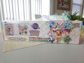 Pokemon Terastal Festival Korean Exclusive Playmat & Pack Box