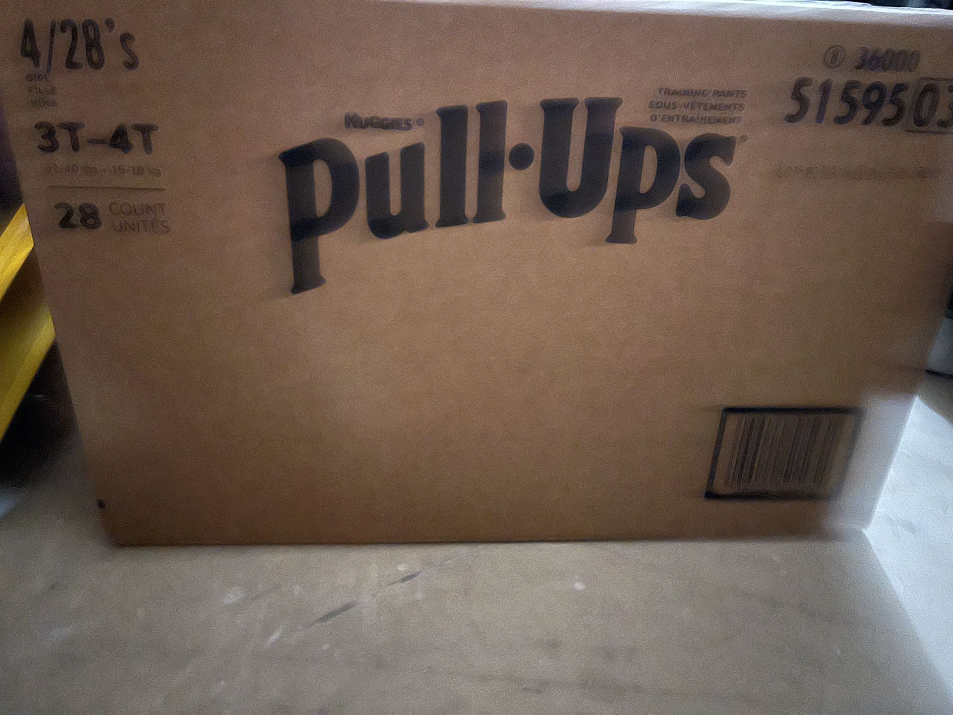 Pull-Ups Size 3T-4T Girls