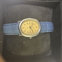 Oval bubble Diamon watch