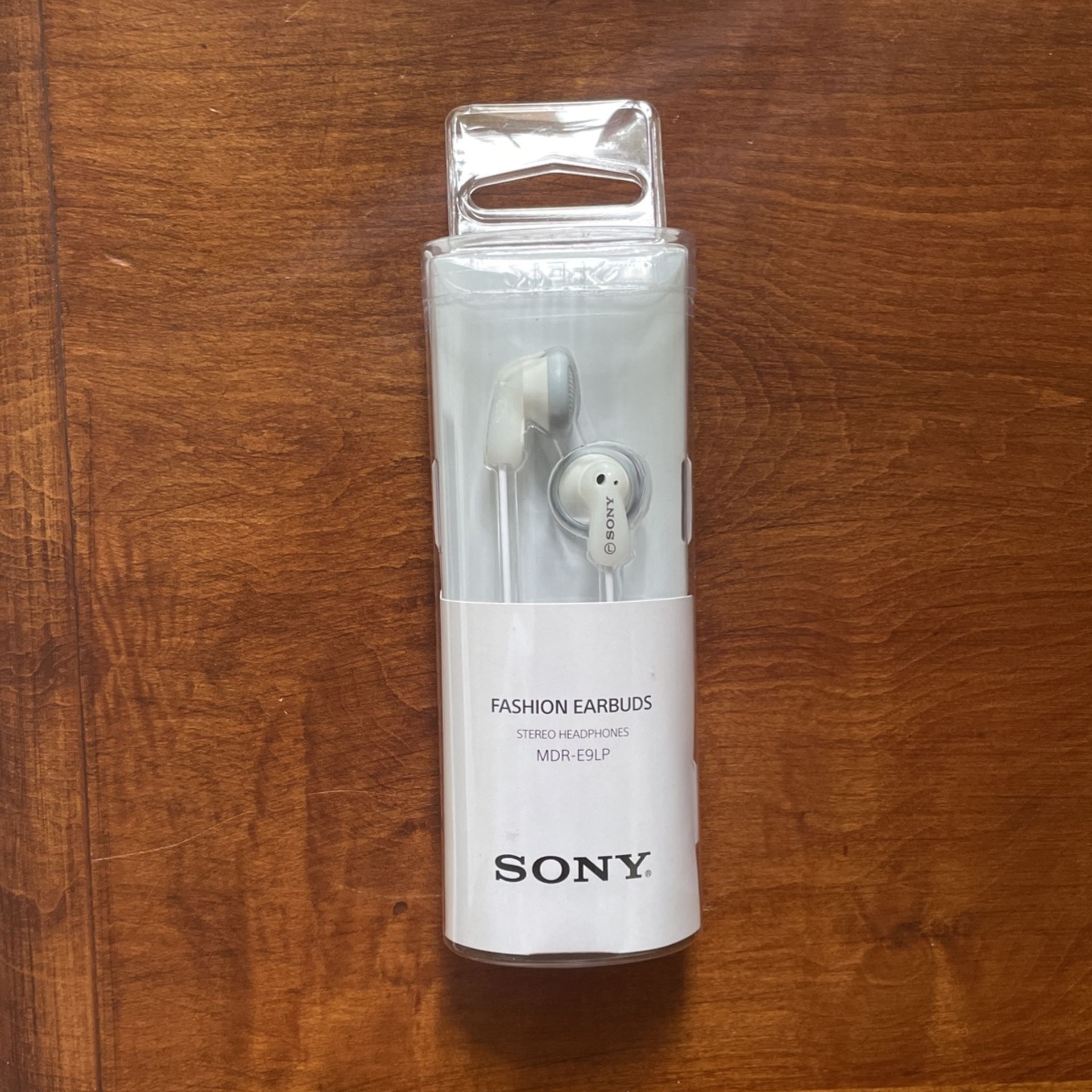 Sony Earbuds Fashion Stereo White  