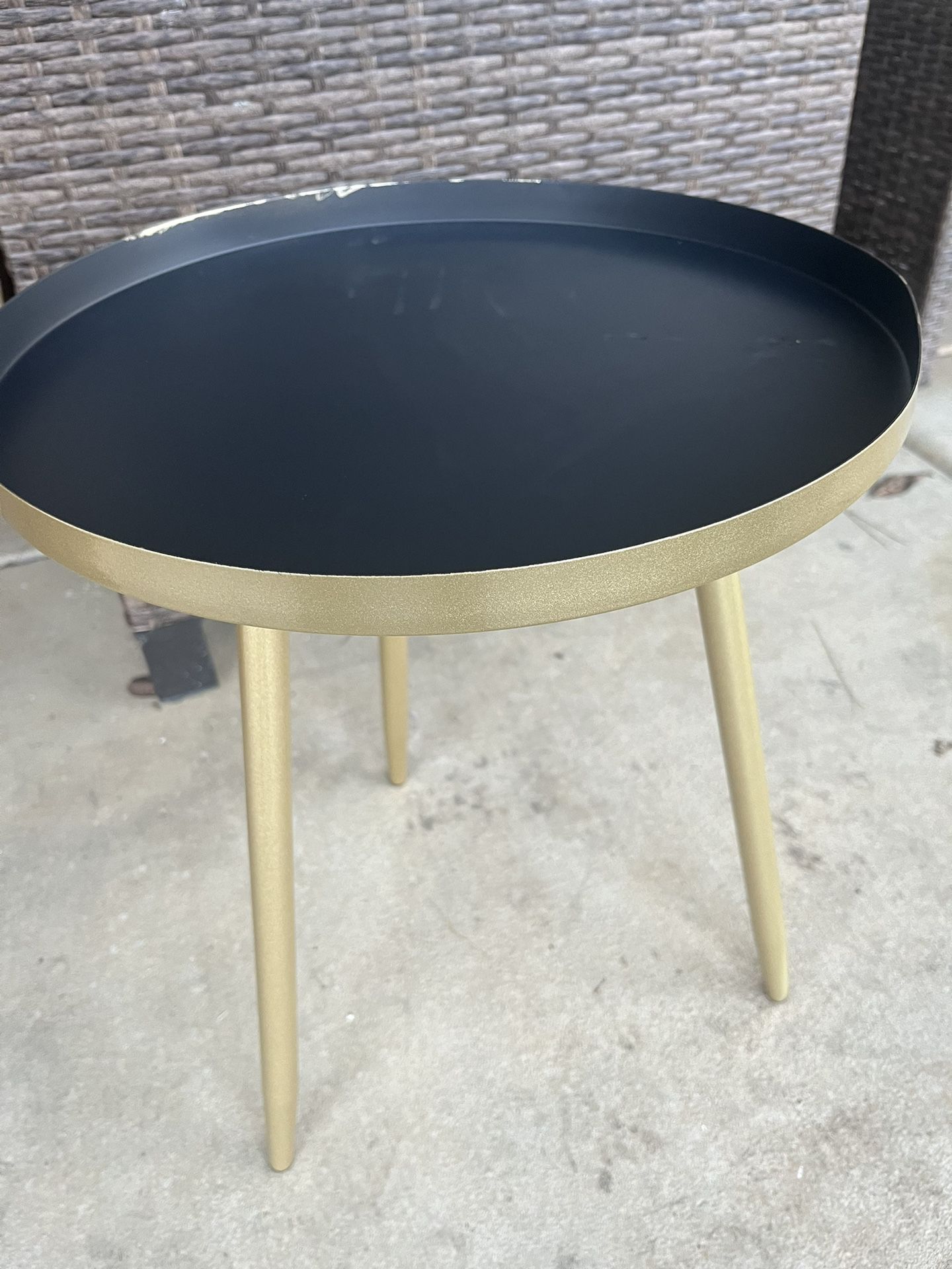 Gold Side Table Sofa Table 