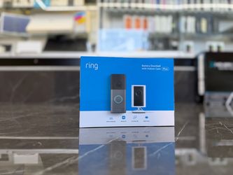 Ring Battery DoorBell with indoor cam plus ((Take It Home In Payments/ llévatelo a casa en pagos)only $10 down