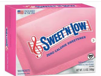 Sweet N Low Sugar Boxes