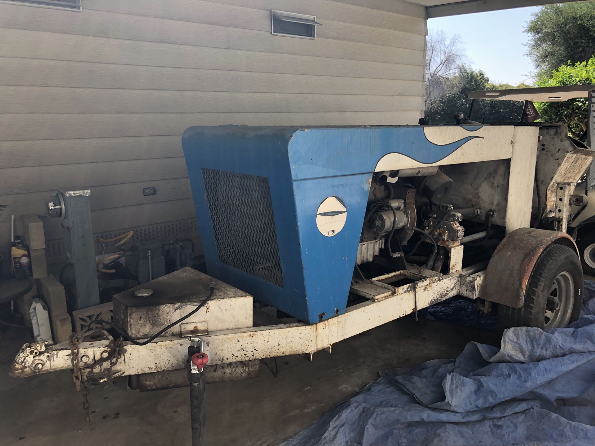 Reinert XR 536 Big 1” Rock Concrete Pump.