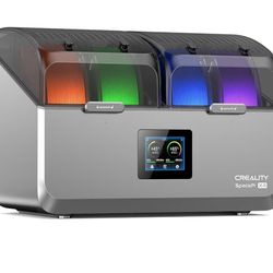 Creality Space Pi X4 Filament Dryer, 4 Spools Filament Dry Box with Dual-Chamber d Storage, Max 85℃ Temerature, Independent Temperature=Z8-542