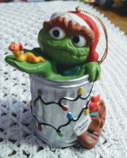 mr. grouch Christmas ornament