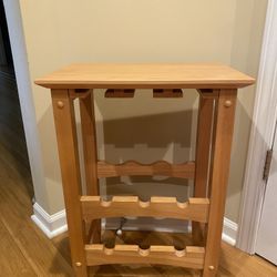 Wine Rack Table