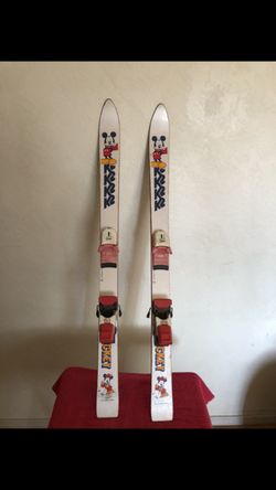 k2 anniversary mickey-mouse downhill slalom skis 195cm highly collectible 50th Recoil 2013 making them ideal for skiers from intermediate to advanced levels MICKEY MOUSE K2 SNOW SKIS