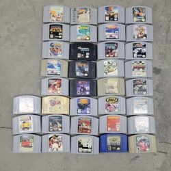 Nintendo 64 Cada Uno $40