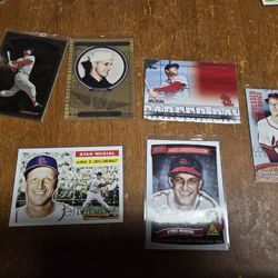 Stan Musial Card Lot