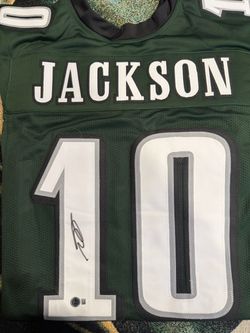 Philadelphia Eagles autograph jackson jersey