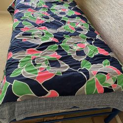 Extra Long Twin Bed Including Comforter And Sheet Set