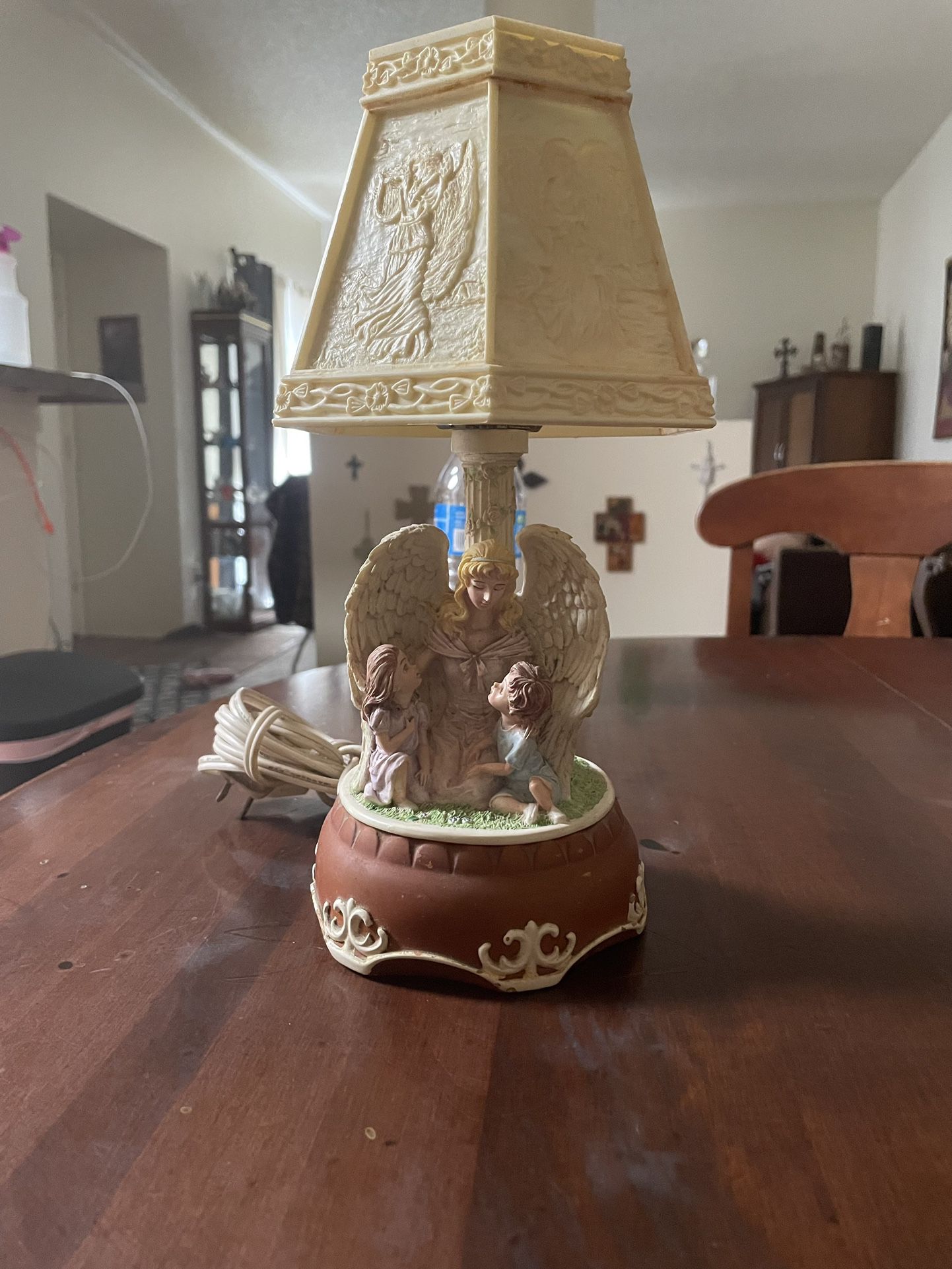 Vintage Angel Lamp