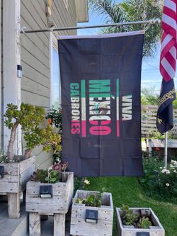 Mexican flag size 5’x3’
