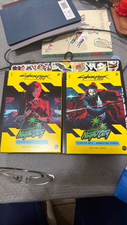 Cyberpunk tcg beta starter decks