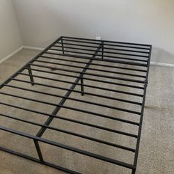 Metal Queen Size Platform Bed Frame New