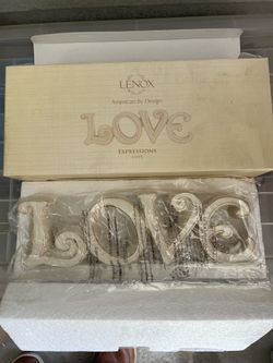 Lenox Love Sculpture