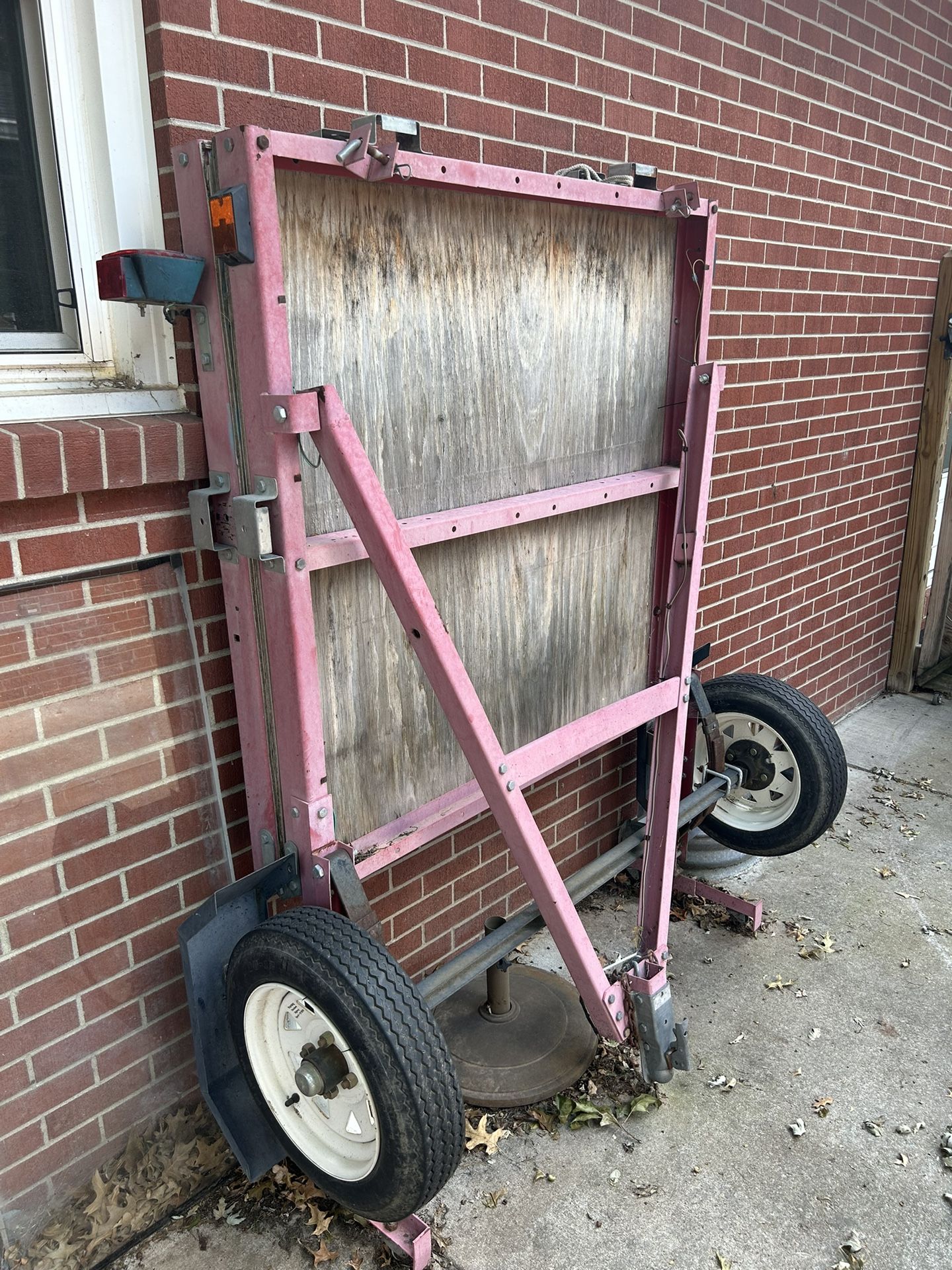 4x8 Folding Utility Trailer