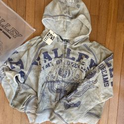 Vale Army Zip Up Gray