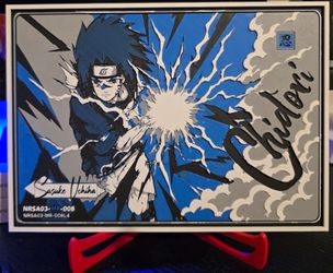 Premium Sasuke Uchiha Framed Anime Artwork
