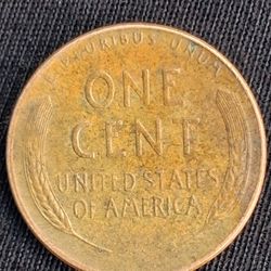 1950 S Wheat Penny Error