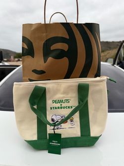 Peanuts x Starbucks Canvas Mini Tote Bag