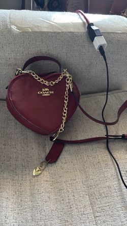 Coach Heart purse with tag