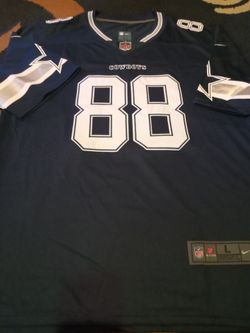 Cowboys thanksgiving color rush blue white CeeDee Lamb jersey stitched  medium large XL 2X 3X for Sale in San Jose, CA - OfferUp