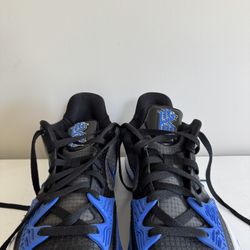 Nike Kyrie Low 4 TB Black Game Royal Blue White Mens Sz 10.5
