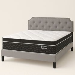 12” Queen Hybrid Mattress – Great for Master or Guest Room