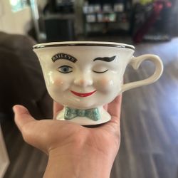 Vintage Bailey's Irish Cream Limited Edition "Yum" Mr. and Mrs. Cups for Coffee Tea