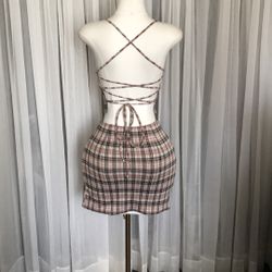 Mini Skirt Set Size M