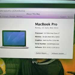 13” MacBook Air 2015 16GB (battery trouble)