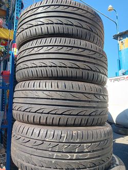 Vendo 4 Llantas Usadas 245 45 18 par y par