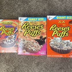 Collectable Cereal Boxs Never Opened (Ambush/Travis Scott/Kaws