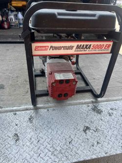 Powermate Electric Generator 