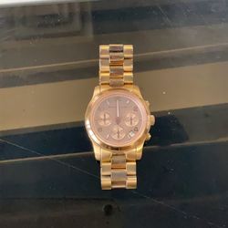 Michael Kors gold colored watch