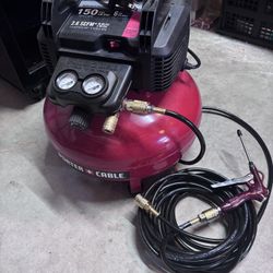 Porter-Cable PCFP3KIT Compressor + Nailers – Like New $150