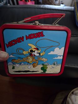Mickey mouse lunch box