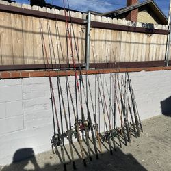 Selling A Lot Of Fishing Rods Saltwater Rods 