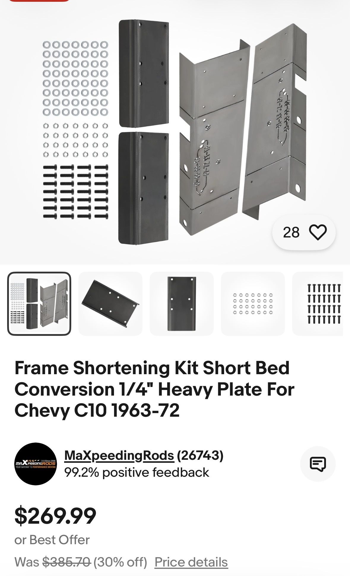 C10 Short Bed Kit
