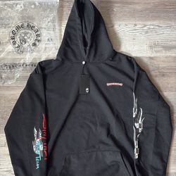 Chrome Hearts Matty Boy Stay Fast Hoodie Size Medium 