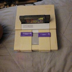 Super Nintendo Console 
