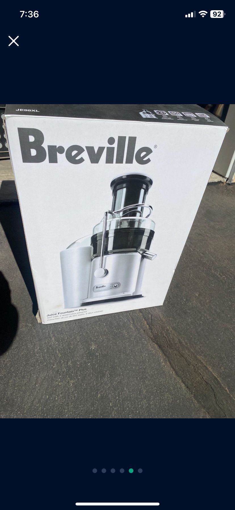 Breville Juice Fountain PLUS